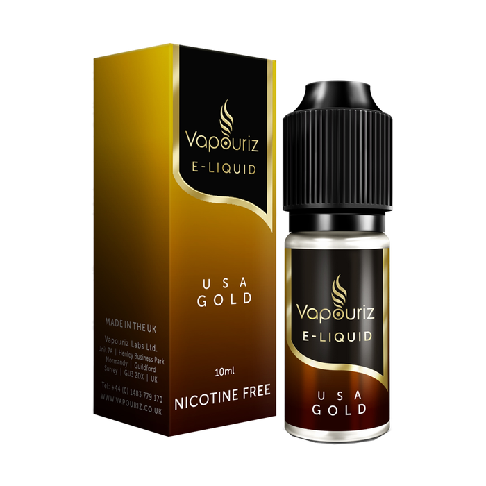 Usa Gold Tobacco 10ml E-Liquid By Vapouriz