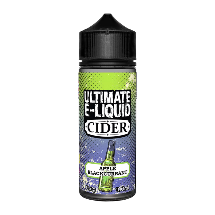 Apple Blackcurrant Cider 100ml Shortfill E-Liquid by Ultimate Juice