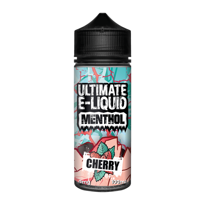 Cherry Menthol 100ml Shortfill E-Liquid by Ultimate Juice