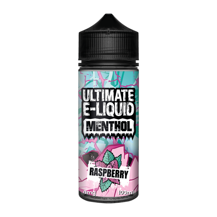 Raspberry Menthol 100ml Shortfill E-Liquid by Ultimate Juice