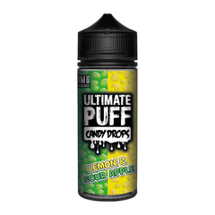 Lemon & Sour Apple Candy Drops 100ml Shortfill E-Liquid by Ultimate Juice