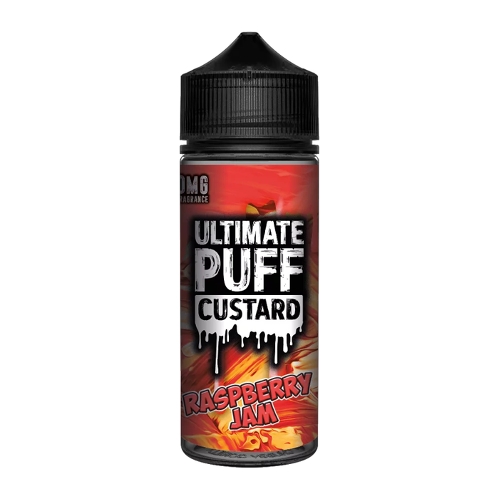Raspberry Jam Custard 100ml Shortfill E-Liquid by Ultimate Juice