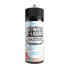 Toasted Hot Cross Bun Easter 100ml Shortfill E-Liquid by Ultimate Juice