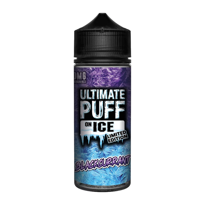 Blackcurrant On Ice 100ml Shortfill E-Liquid by Ultimate Juice