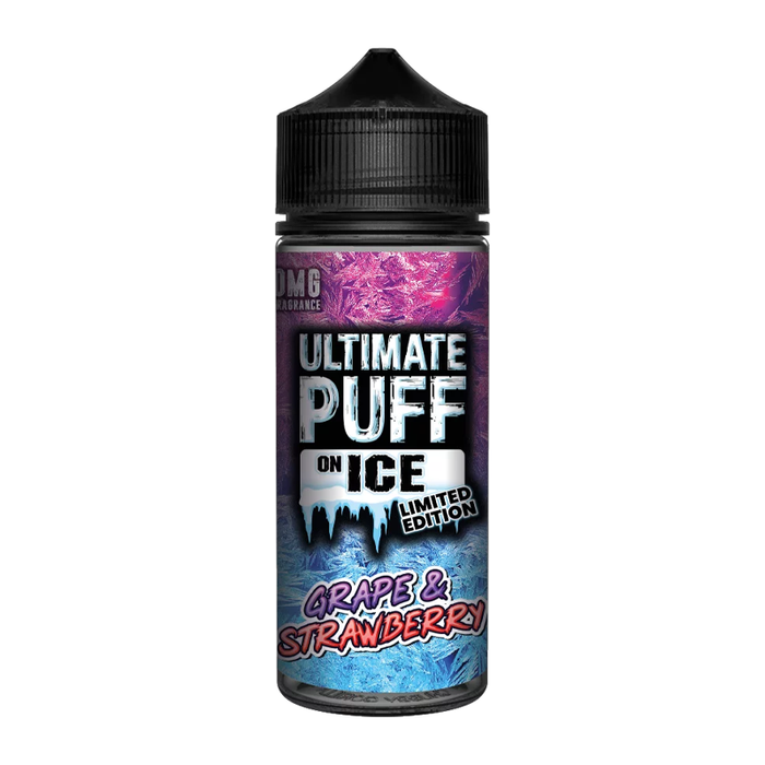 Grape & Strawberry On Ice 100ml Shortfill E-Liquid by Ultimate Juice