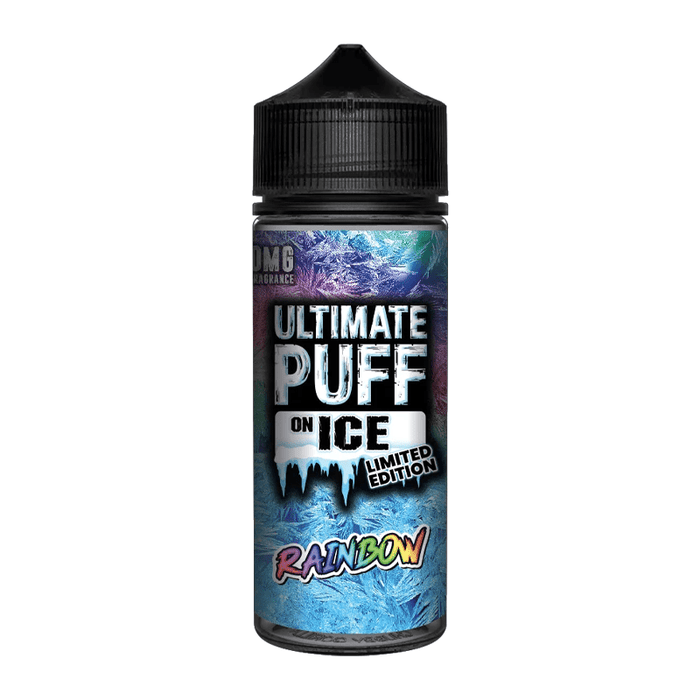 Rainbow On Ice 100ml Shortfill E-Liquid by Ultimate Juice - Golden Vape Rainbow On Ice 100ml Shortfill E-Liquid by Ultimate Juice - Golden Vape