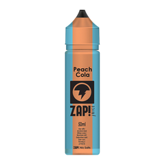 Peach Cola 50ml Shortfill E-liquid By Zap! Vintage Cola