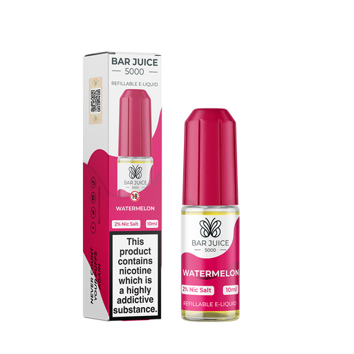 Watermelon Nic Salt E-Liquid by Bar Juice 5000