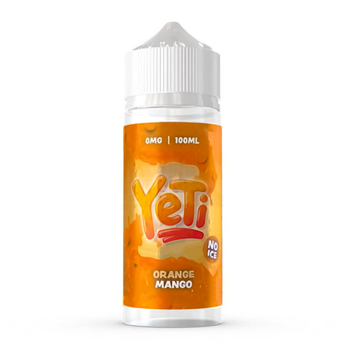 Orange Mango 100ml Shortfill E-Liquid By YeTi Defrosted