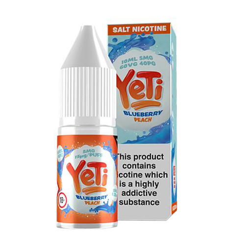 Blueberry Peach 10ml Nic Salt E-Liquid By YeTi
