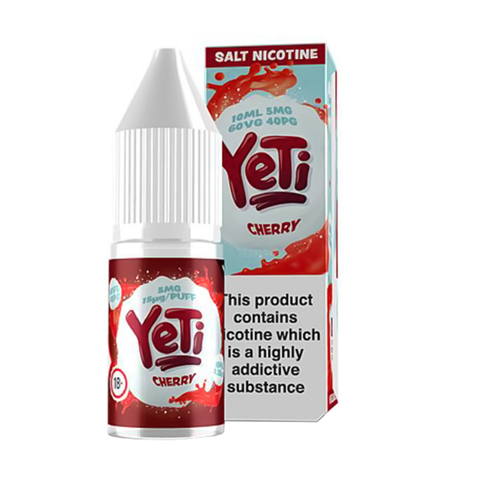 Cherry 10ml Nic Salt E-Liquid By YeTi
