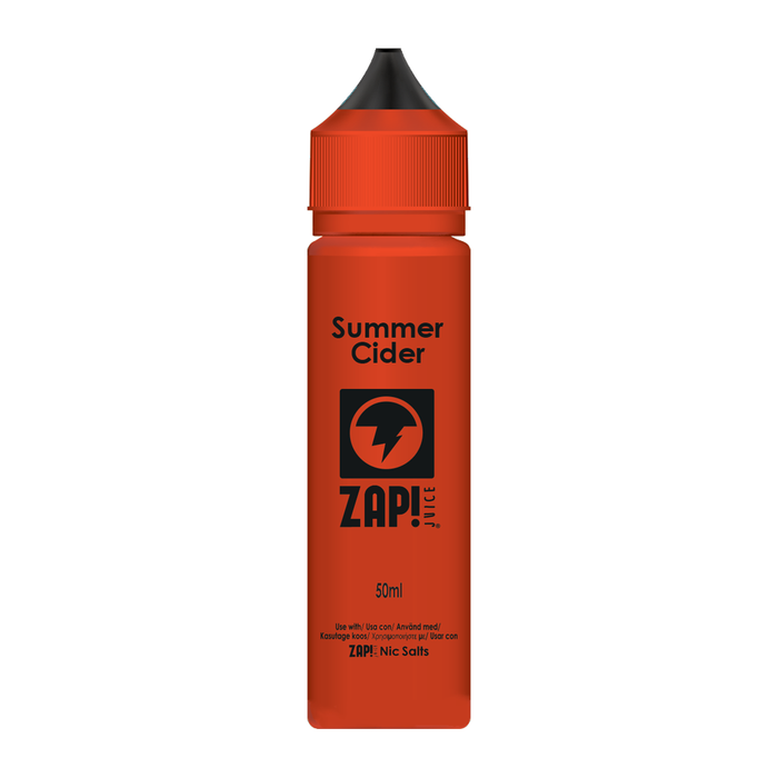Summer Cider 50ml Shortfill E-liquid By Zap