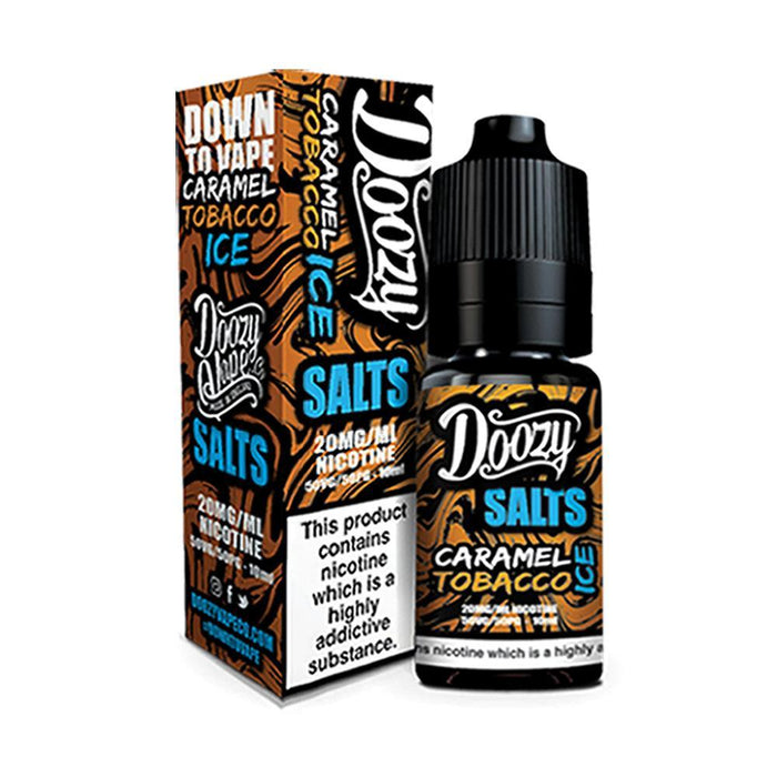 Caramel Tobacco Ice 10ml Nic Salt E-Liquid By Doozy