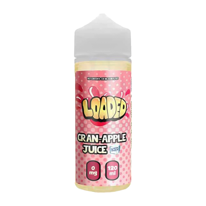 Cran Apple Juice Iced 100ml Shortfill E-Liquid By Loaded