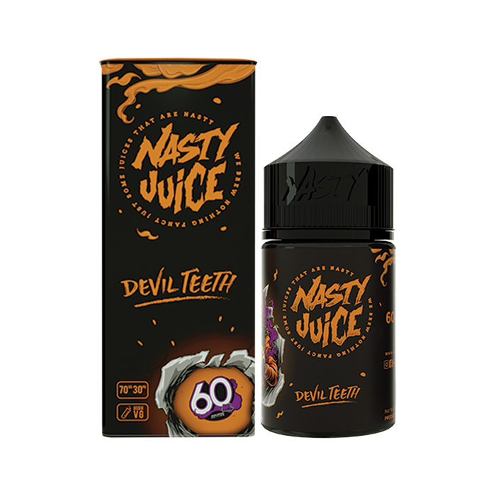 Devil Teeth 50ml Shortfill E-Liquid By Nasty Juice