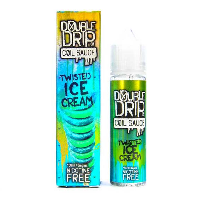 Twisted Ice Cream 50ml Shortfill E-Liquid By Double Drip