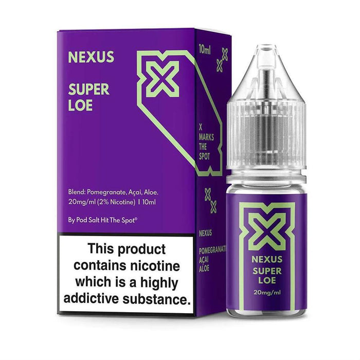 Super Loe 10ml Nic Salt E-liquid by Pod Salt Nexus