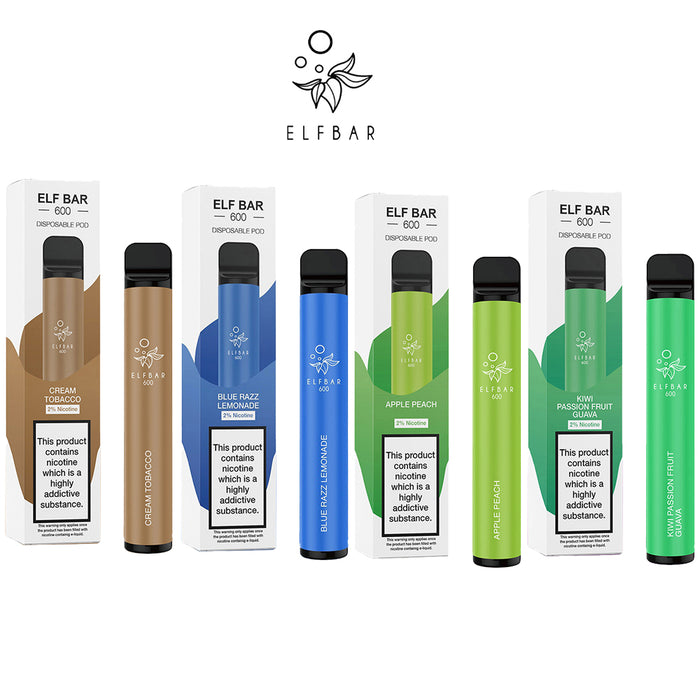 Buy ELF Bar 600 Disposable Vape Pen | Multi Buy Any 5 For 20 Buy ELF Bar 600 Disposable Vape Pen | Multi Buy Any 5 For 20