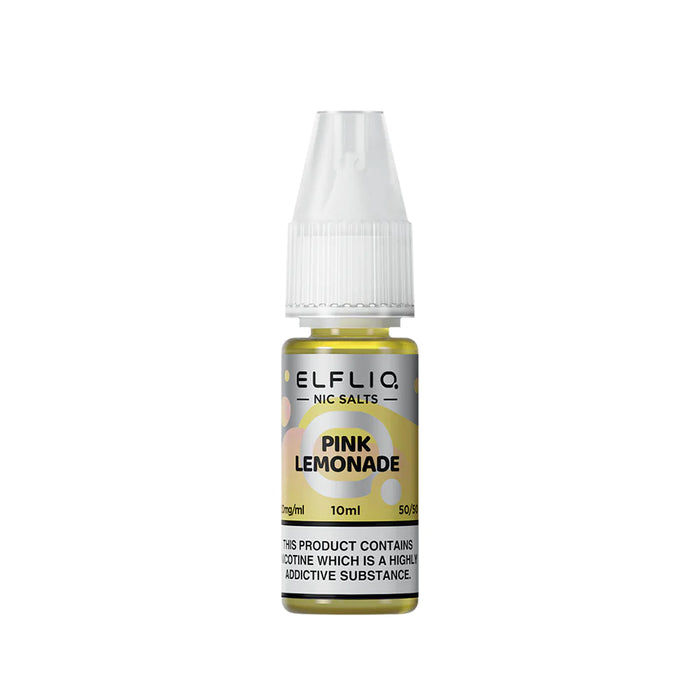 Pink Lemonade 10ml Elfliq Nic Salt E-Liquid by Elf Bar