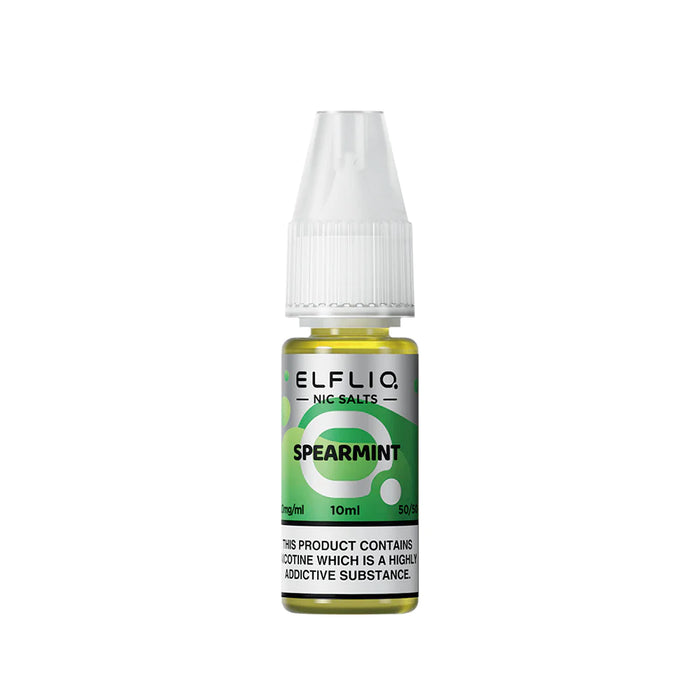 Spearmint 10ml Elfliq Nic Salt E-Liquid by Elf Bar