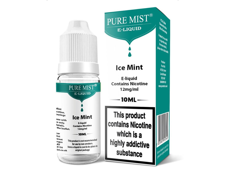 Pure Mist 10ML E Liquid - Pack Of 10 - Golden Vape Pure Mist 10ML E Liquid - Pack Of 10 - Golden Vape