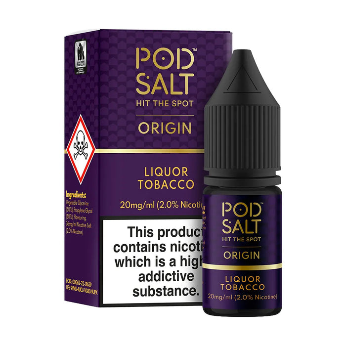 Cuban Cream 10ml Nicotine Salt E-Liquid by Origin Pod Salt