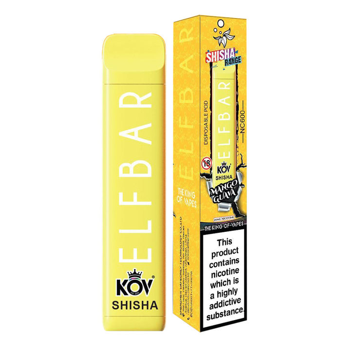 Elf Bar NC600 Shisha Range Disposable Vape Bar | 4.75 Elf Bar NC600 Shisha Range Disposable Vape Bar | 4.75
