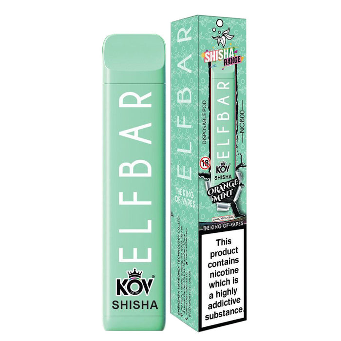 Elf Bar NC600 Shisha Range Disposable Vape Bar | 4.75 Elf Bar NC600 Shisha Range Disposable Vape Bar | 4.75