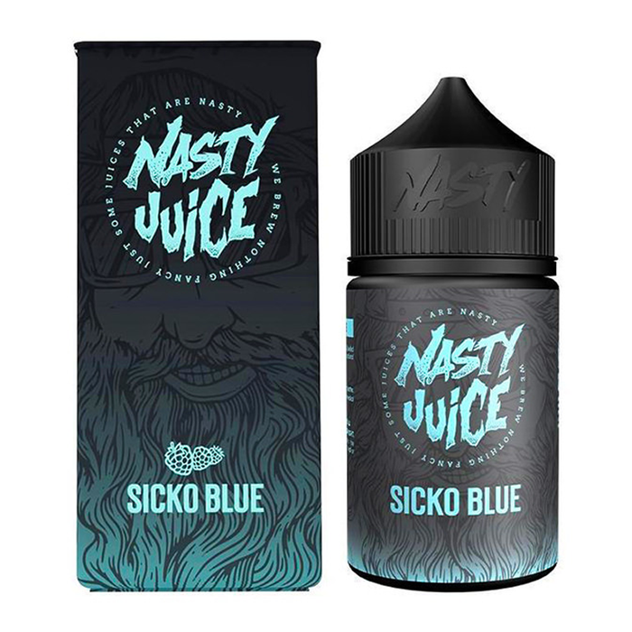 Sicko Blue 50ml Shortfill E-Liquid By Nasty Juice