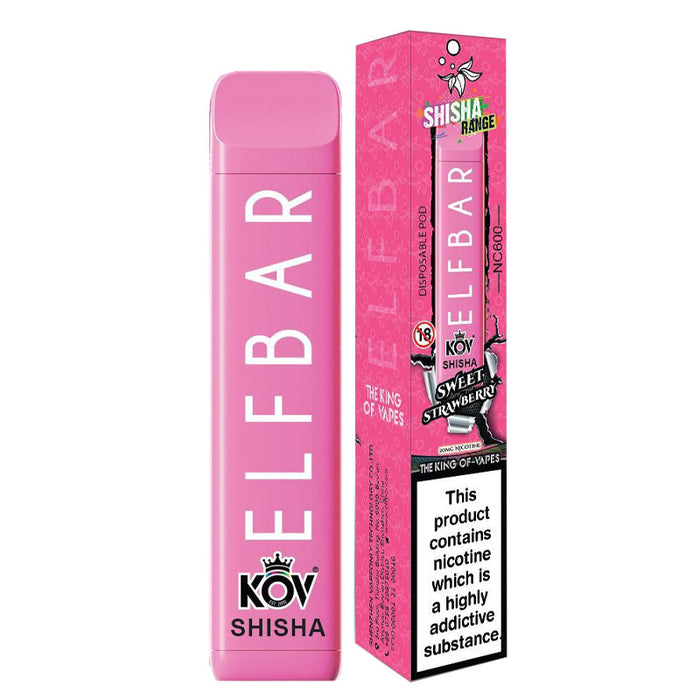 Elf Bar NC600 Shisha Range Disposable Vape Bar | 4.75 Elf Bar NC600 Shisha Range Disposable Vape Bar | 4.75