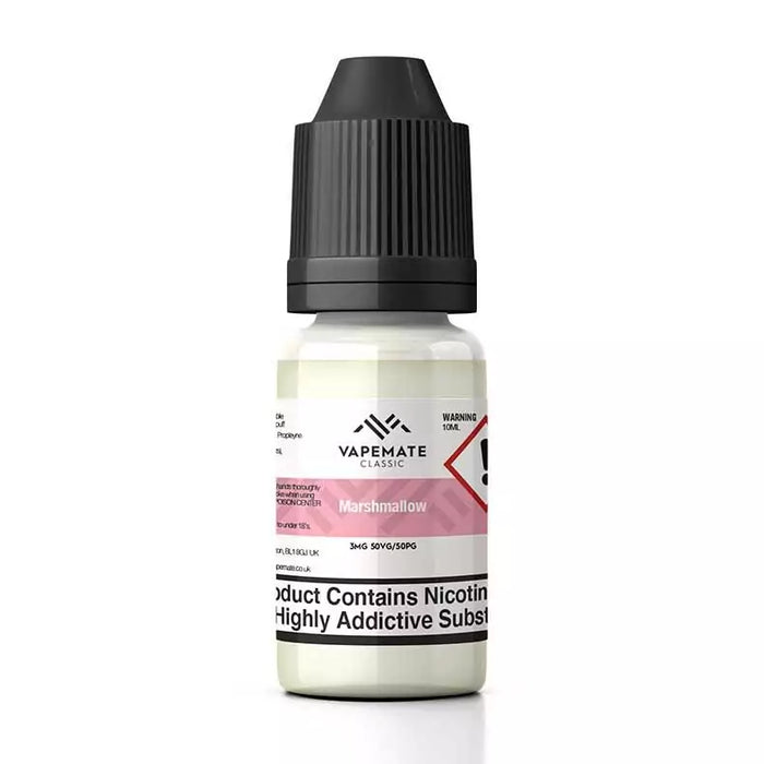 Marshmallow 10ml E-Liquid By Vapemate